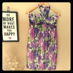 ⛱3/$20 Ricki's Floral Halter Dress